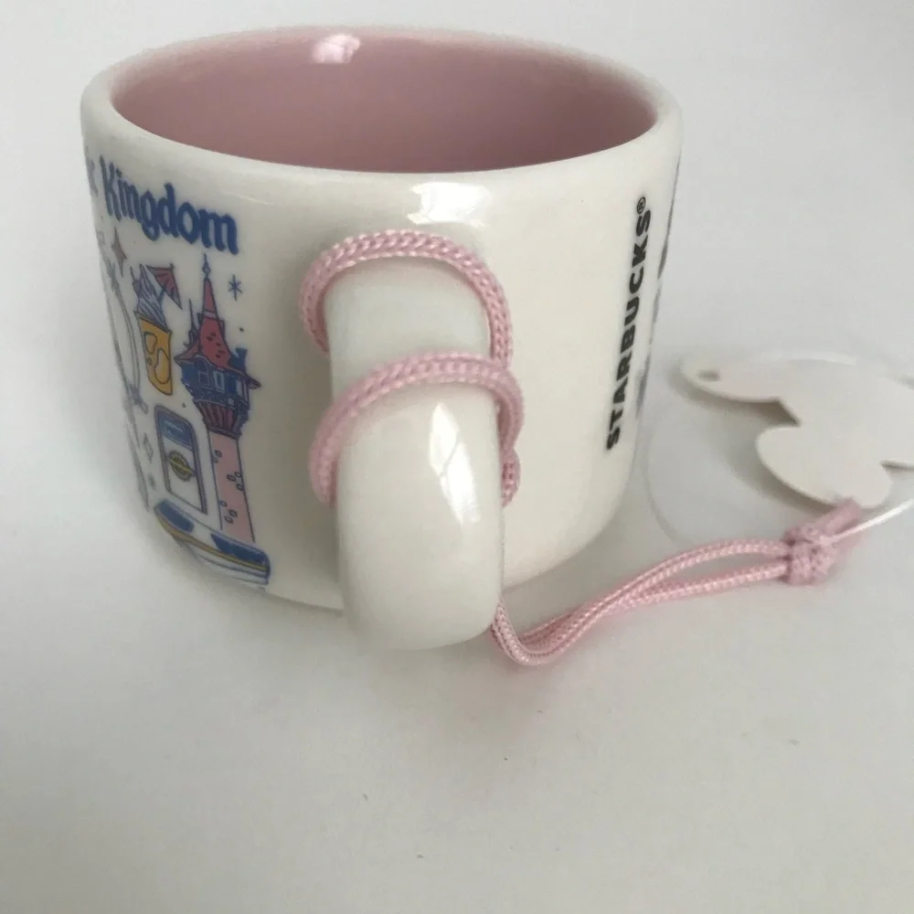 Starbucks Disney Parks 50th Magic Kingdom Been There Mug Ornament NWT - Picture 13 of 15